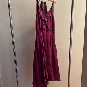 Anthropologie Magenta Sundress